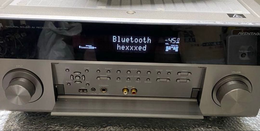 Yamaha RX-A2080 ヤマハavアンプジャンク