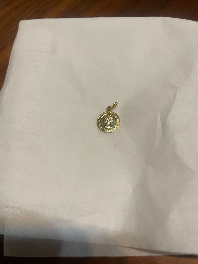 K18 10mm  ペンダント トップ 18金