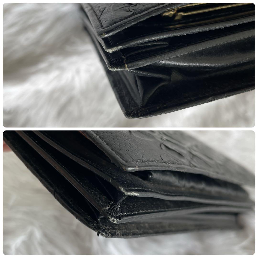 激レア✨ センザンコウ 穿山甲 エキゾチックレザー 長財布 クラッチバッグ