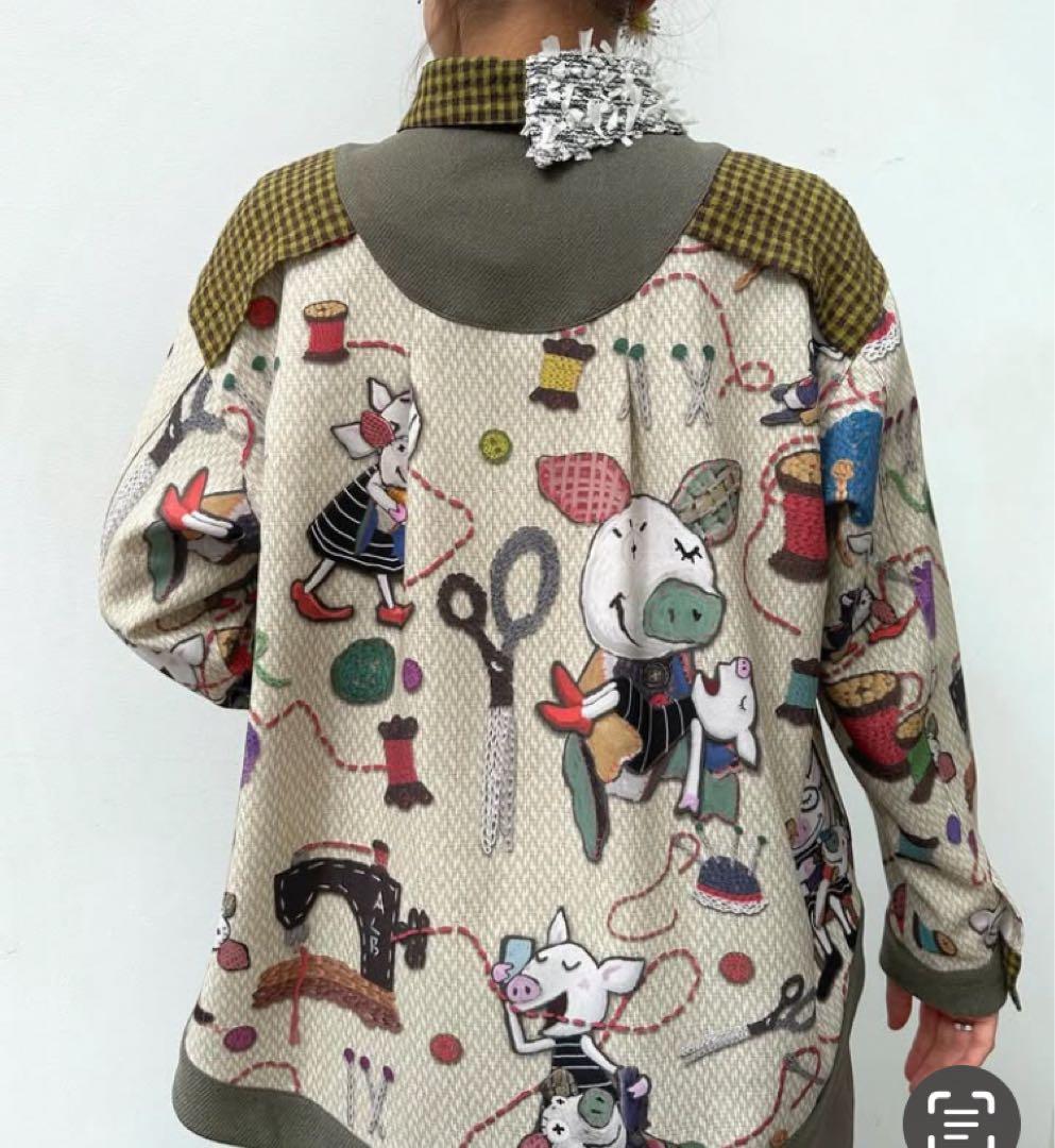 アルベロベロ⭐️ジャケット風ブラウス