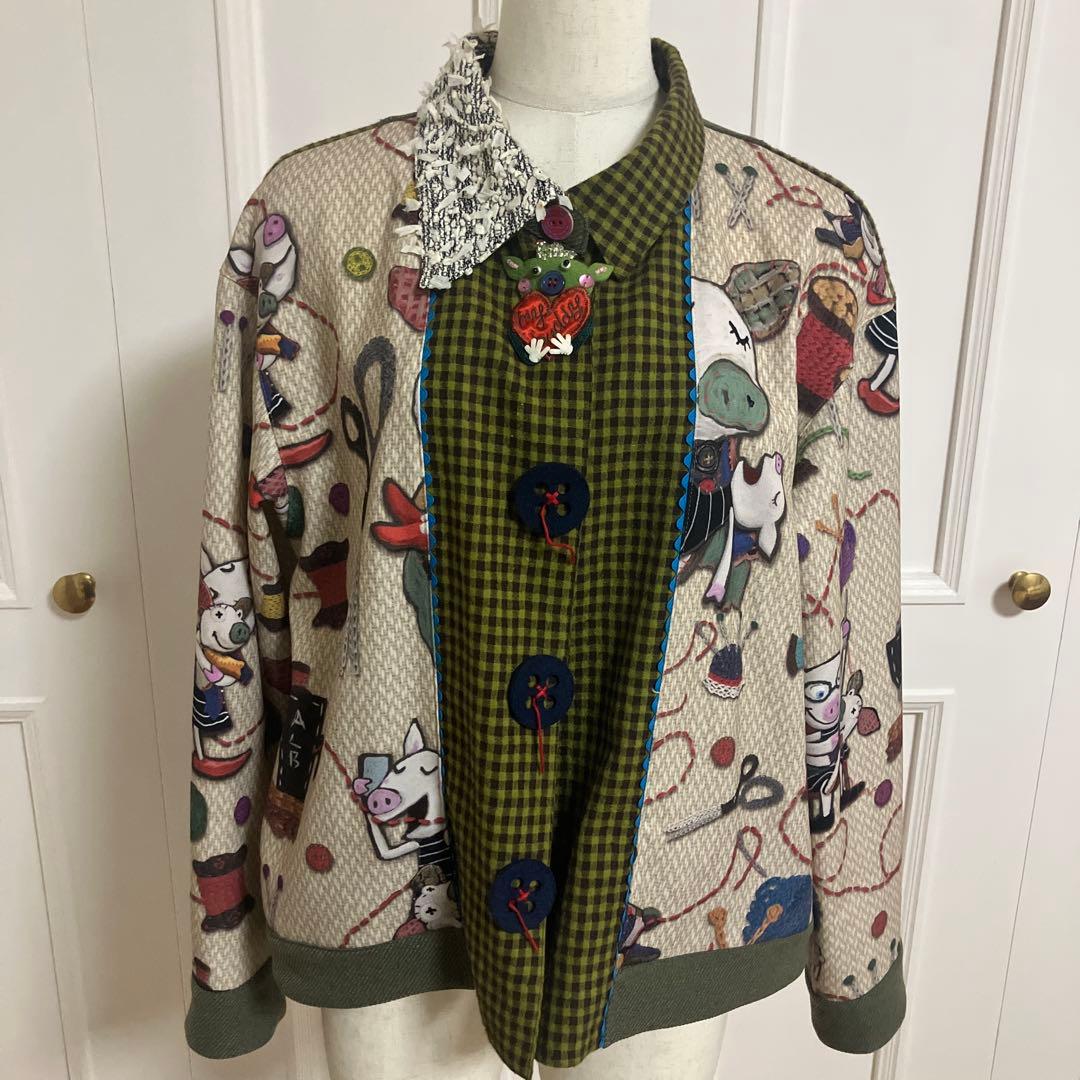 アルベロベロ⭐️ジャケット風ブラウス