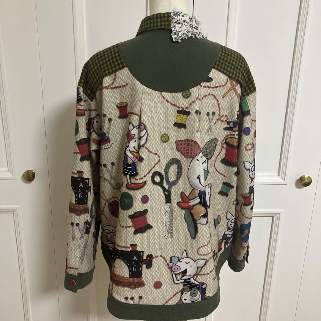 アルベロベロ⭐️ジャケット風ブラウス