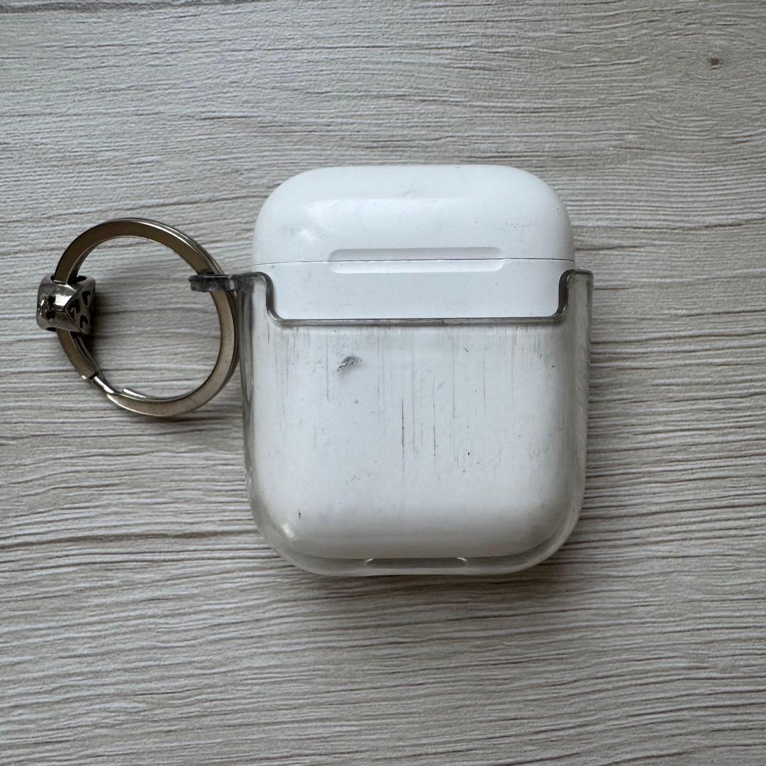 正規品　AirPods 第二世代 本体 ホワイト 充電ケース 箱 付属品あり