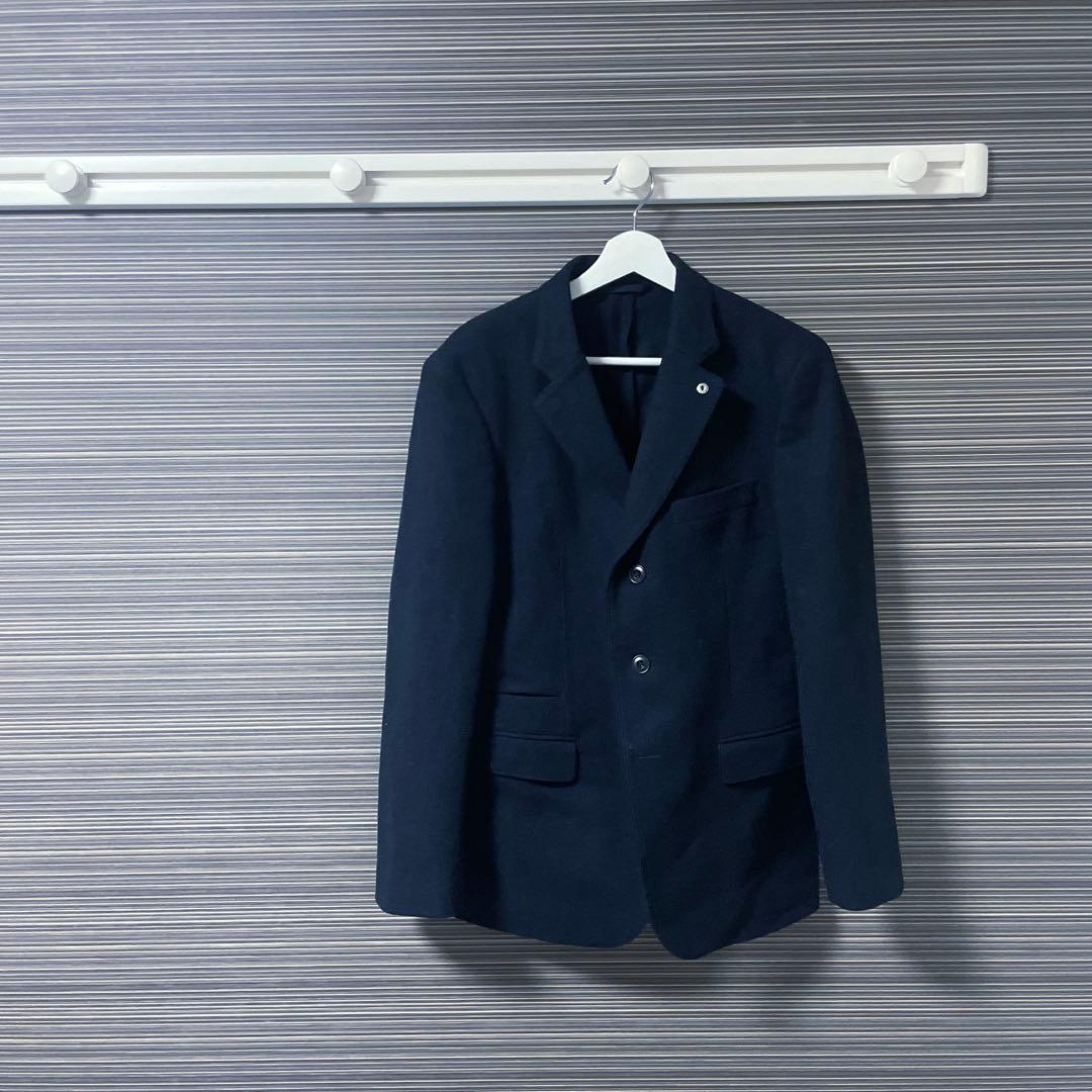 ルメール　ユニクロ　ジャケット　カシミヤ　坂口健太郎