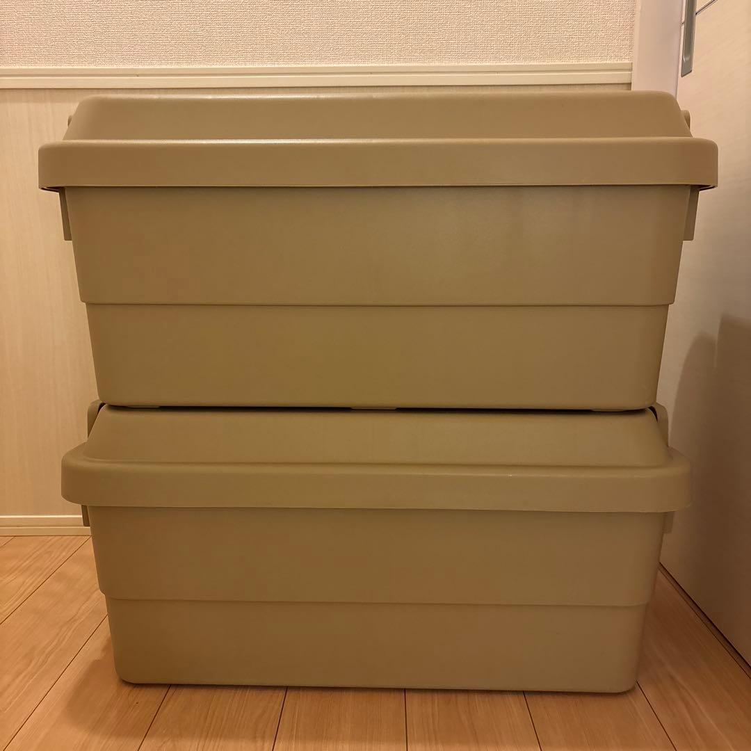 収納 ゴードンミラー　スタッキングトランクカーゴ70L 2個セット