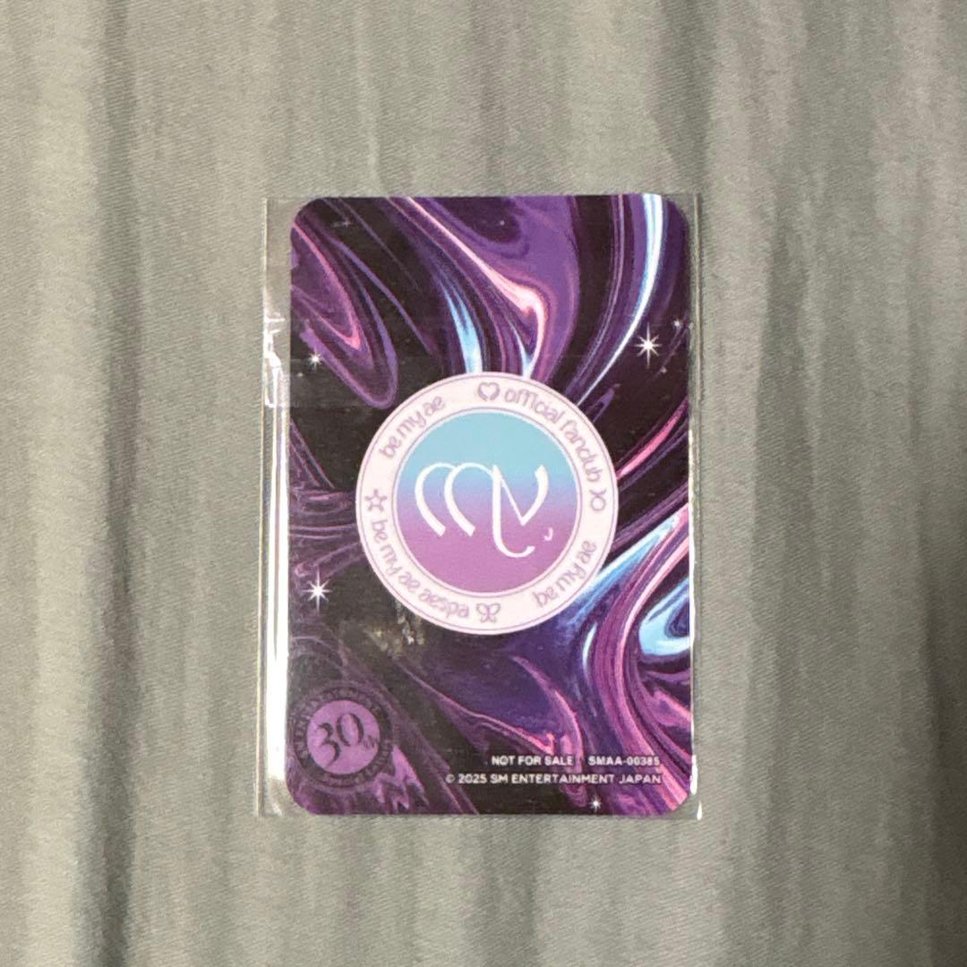 aespa ニンニン　fcトレカ