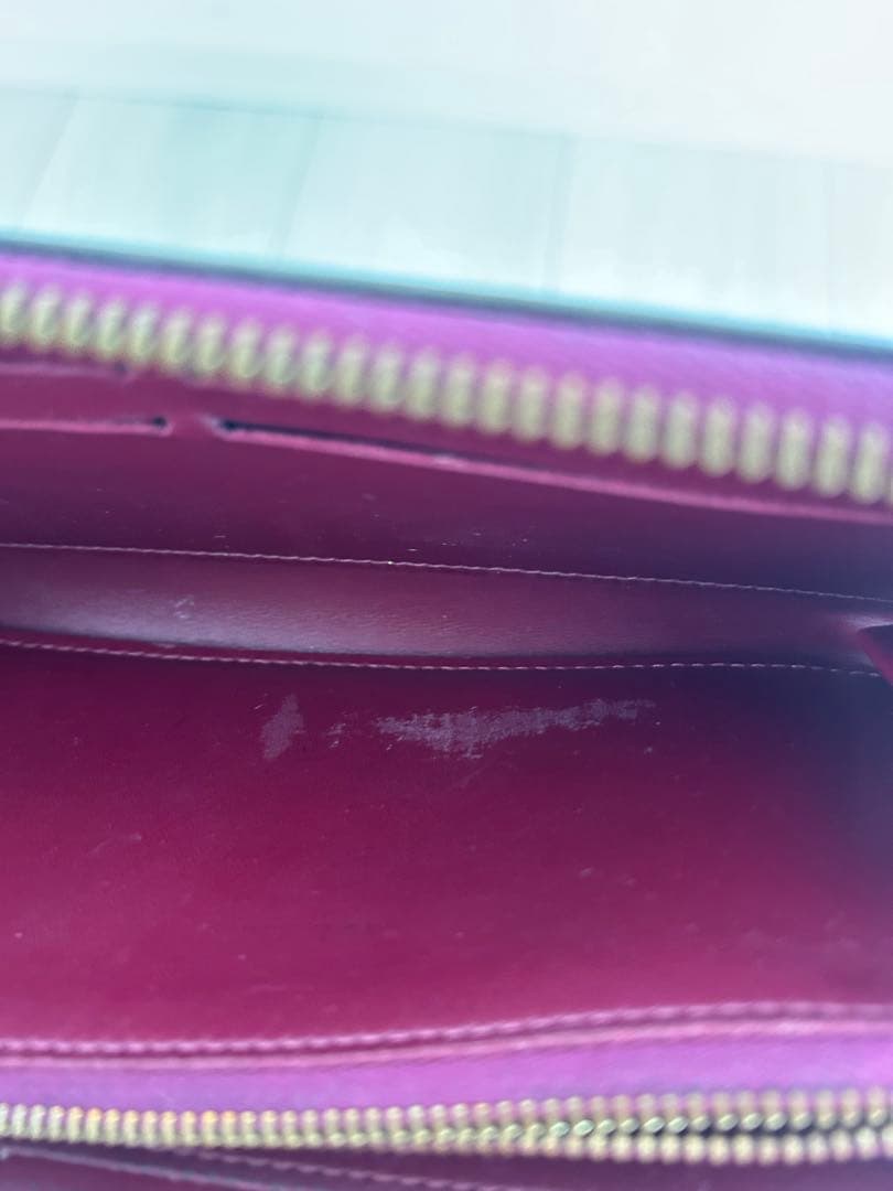 【Louis Vuitton】　ルイヴィトン　エナメル　長財布