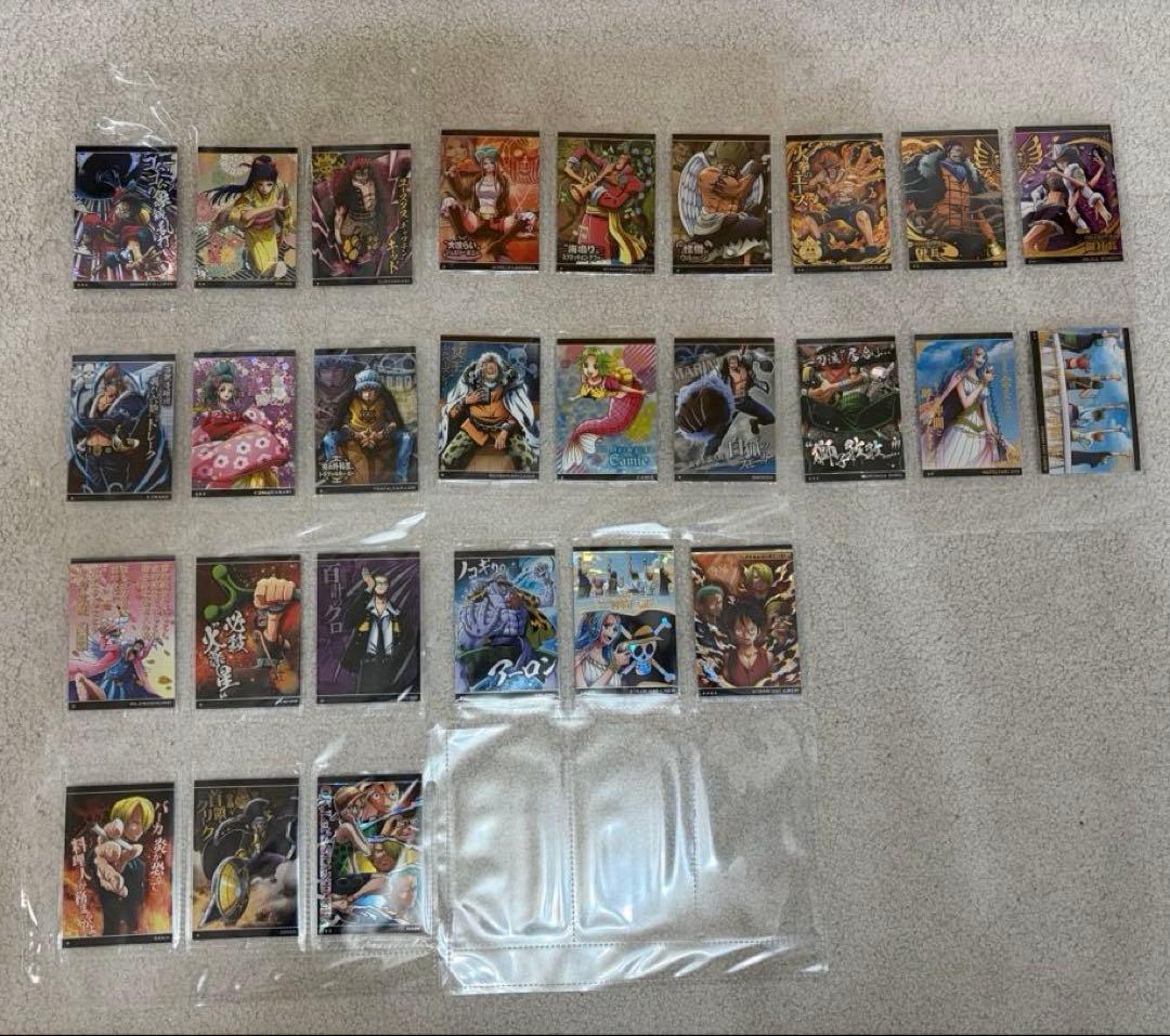 ワンピース ウエハースカード セット