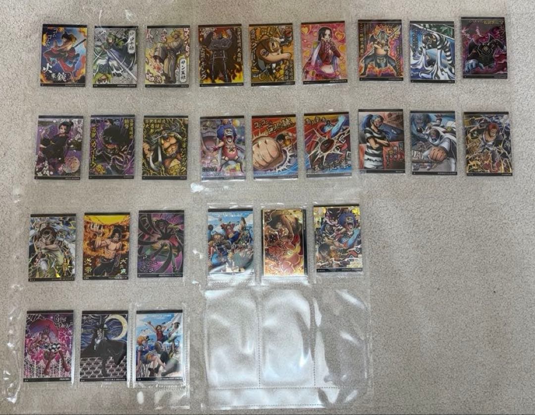 ワンピース ウエハースカード セット