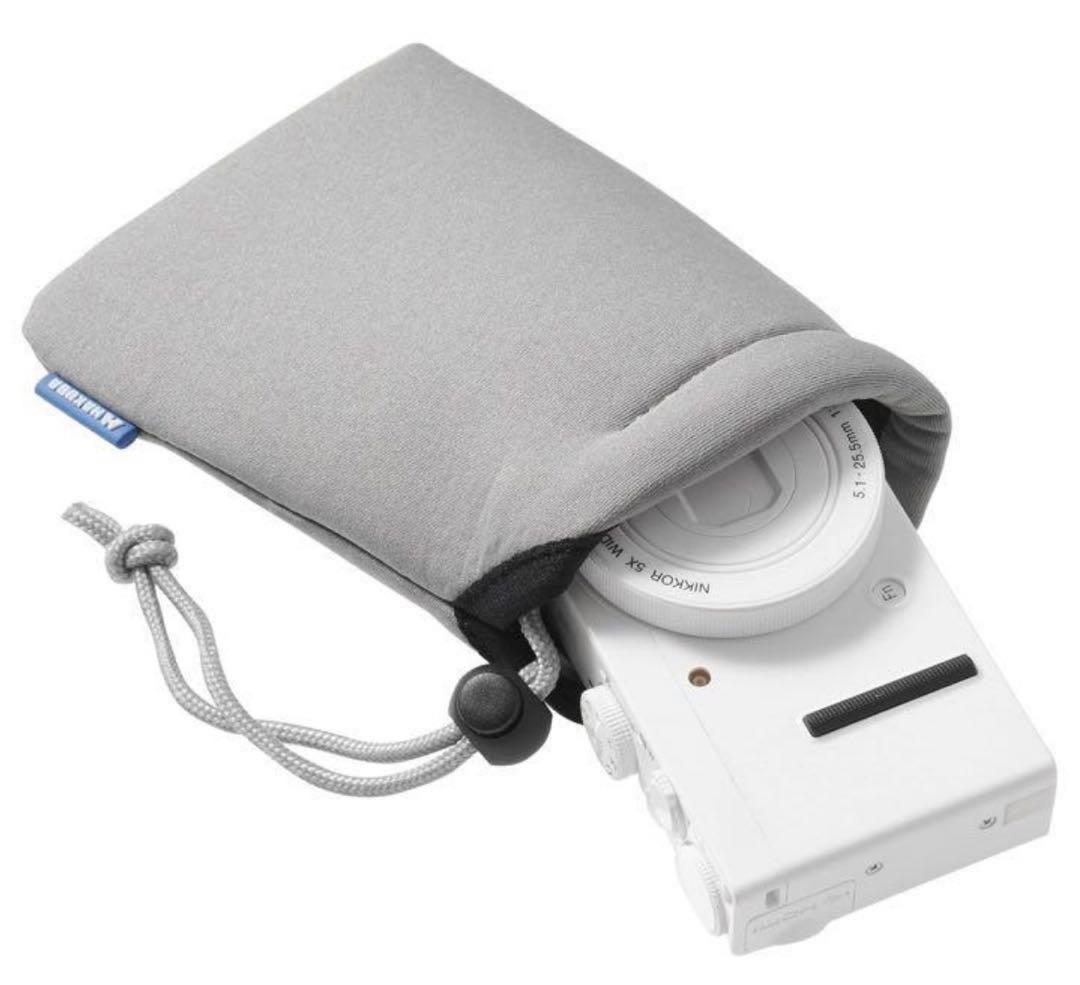 HAKUBA バッグアクセサリー ソフトクッションポーチ Sサイズ 巾着