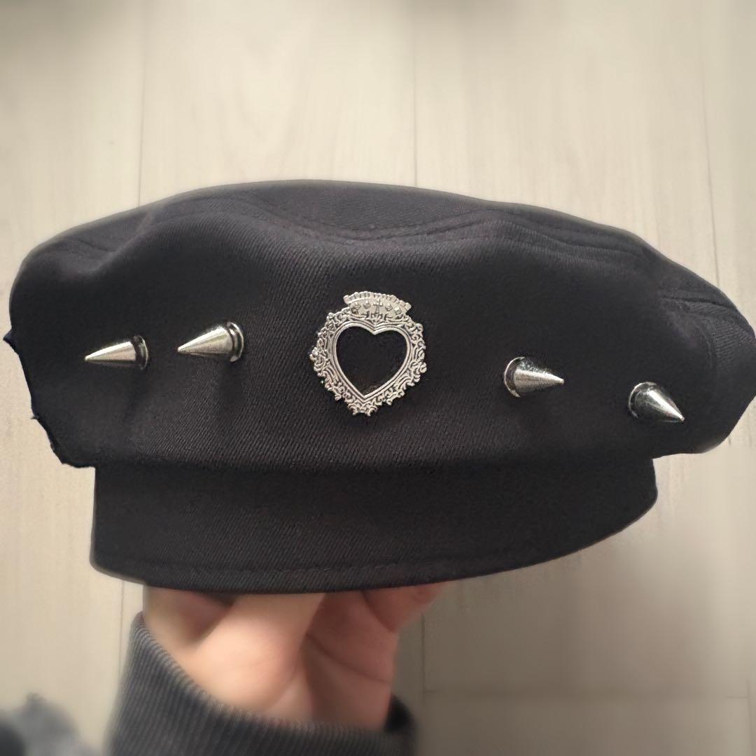 dimmoire ディムモアール ベレー帽 BLACK