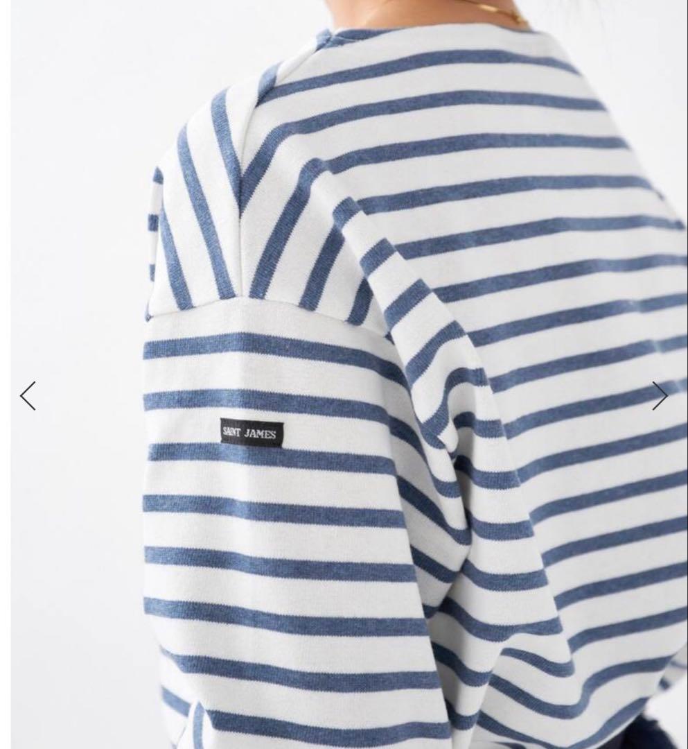 SAINT JAMES セントジェームス ウェッソン ルーズ ネイビー