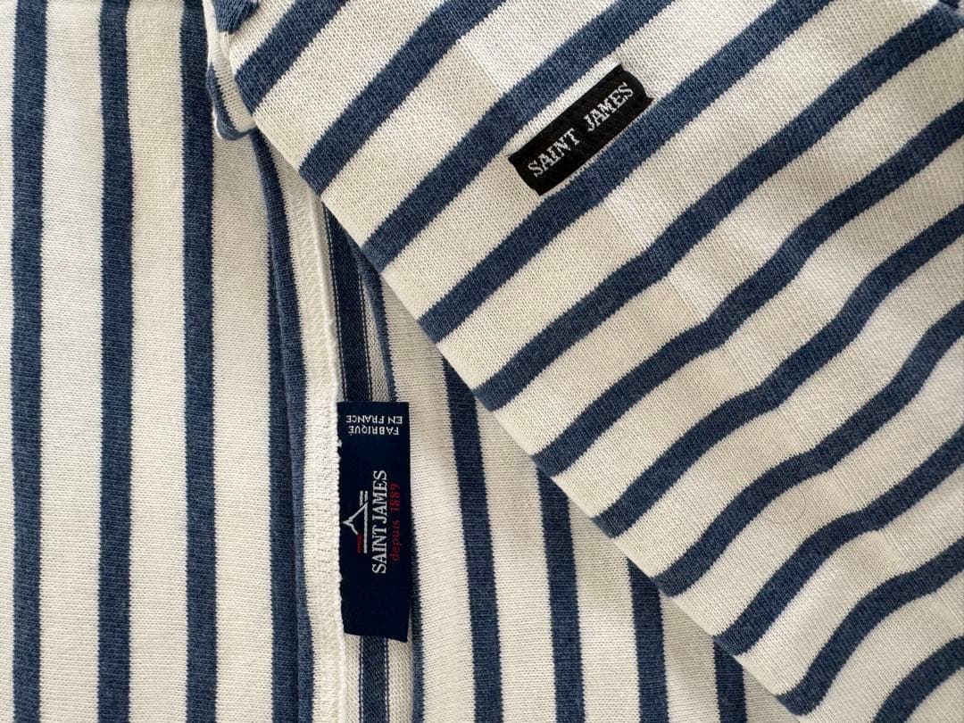 SAINT JAMES セントジェームス ウェッソン ルーズ ネイビー