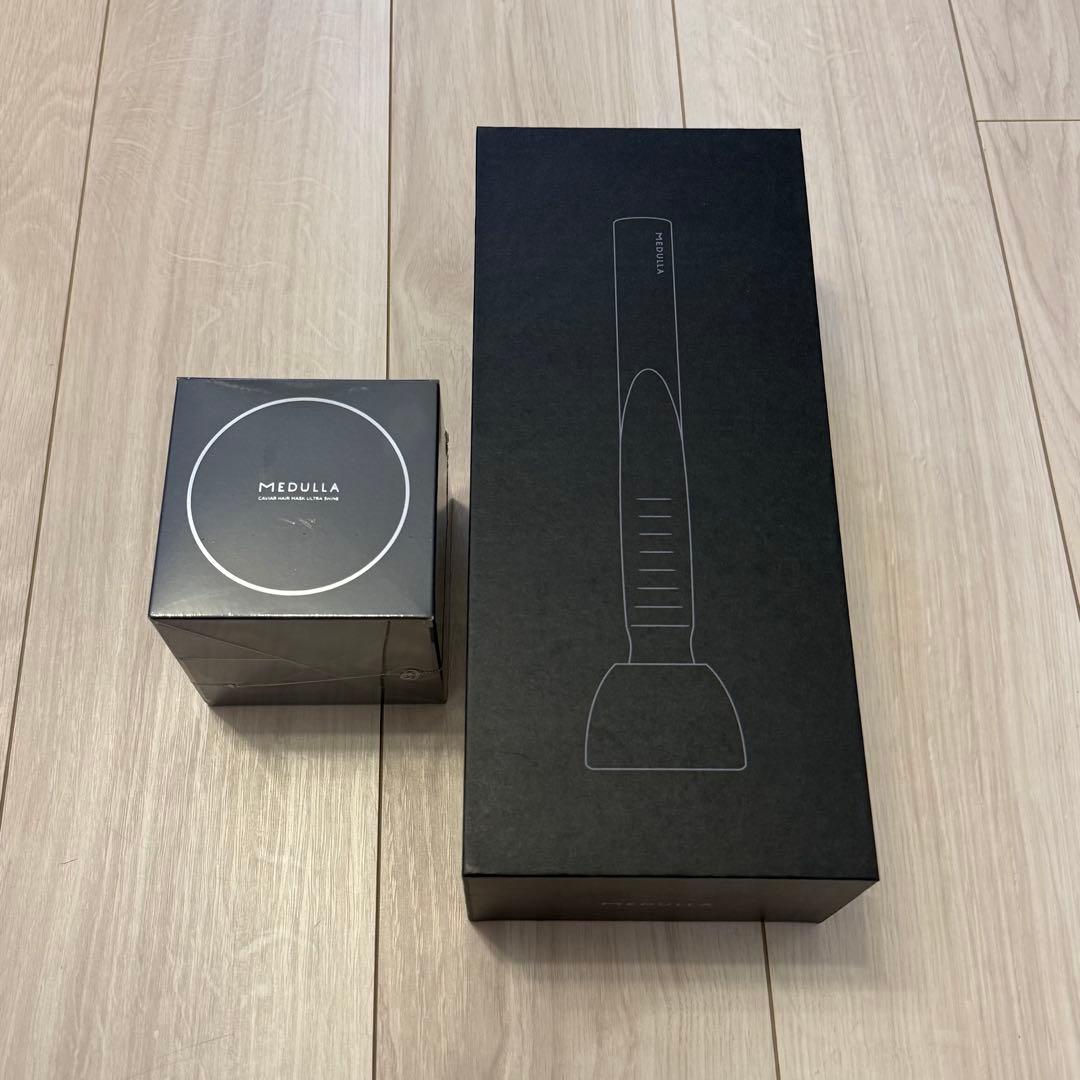 【美品】MEDULLA ソニックシャインプロ キャビアヘアマスク 2点セット