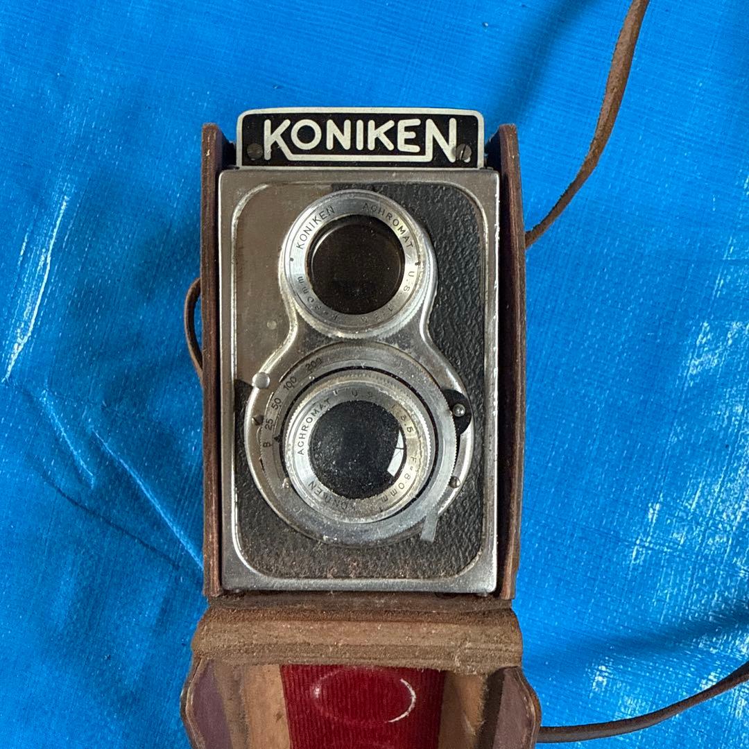 KONIKEN 二眼レフカメラ ケース付き