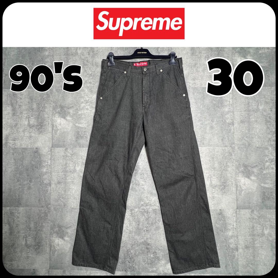 Supreme 90’s ヴィンテージ ペインターパンツ　30 紙タグ