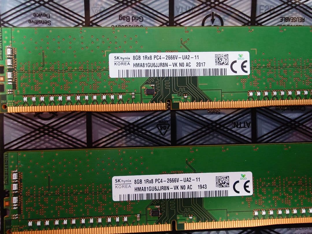 Hynix DDR4 2666 16GB (8X2)①