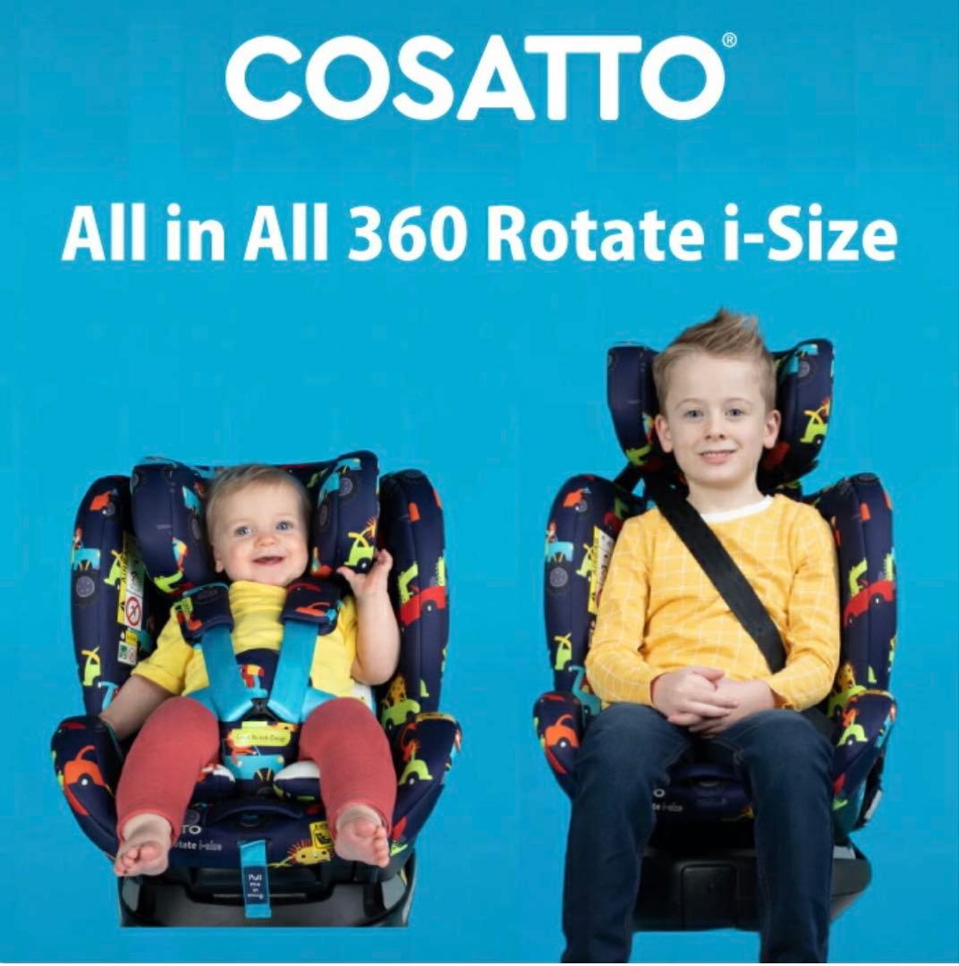 【美品】COSATTO All in All 360 Rotate i-Size