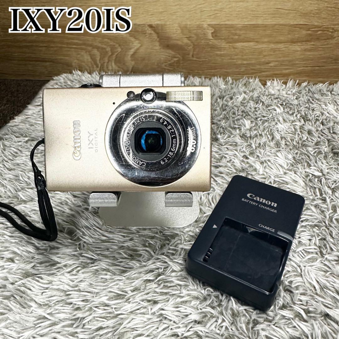 Canon IXY 20IS Digital キャメル　バッテリー　チャージャー