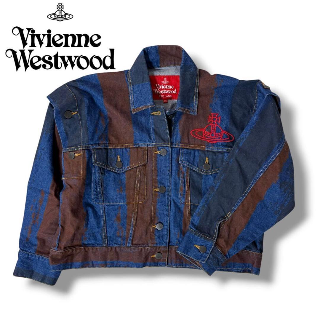 【美品】Vivienne Westwood デニムジャケット 00 日本製