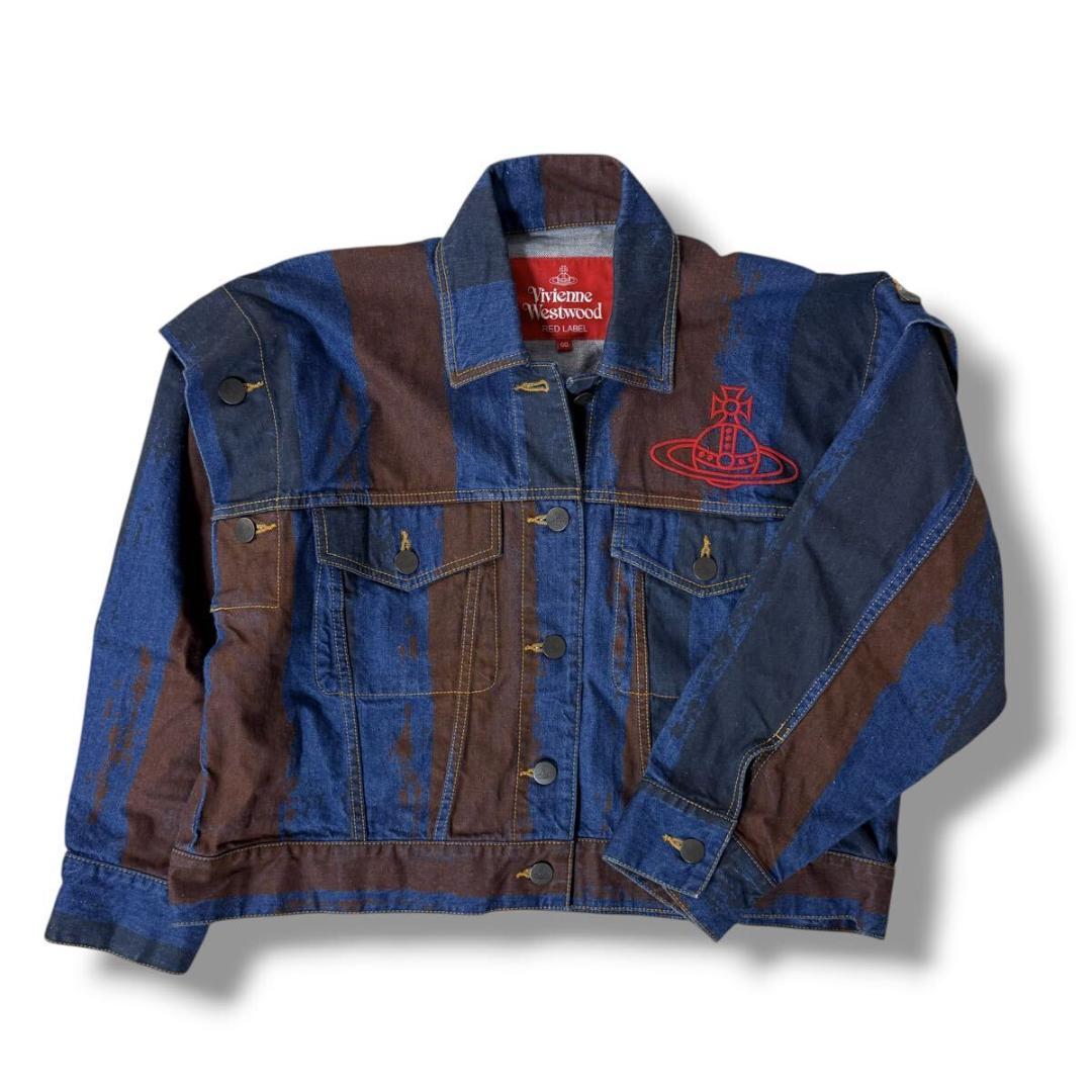 【美品】Vivienne Westwood デニムジャケット 00 日本製