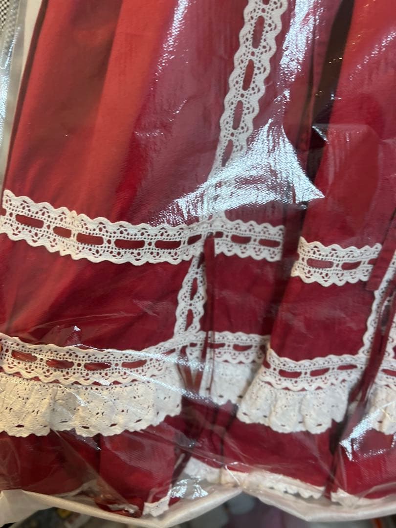 ベビードールジャンパースカート エンジ