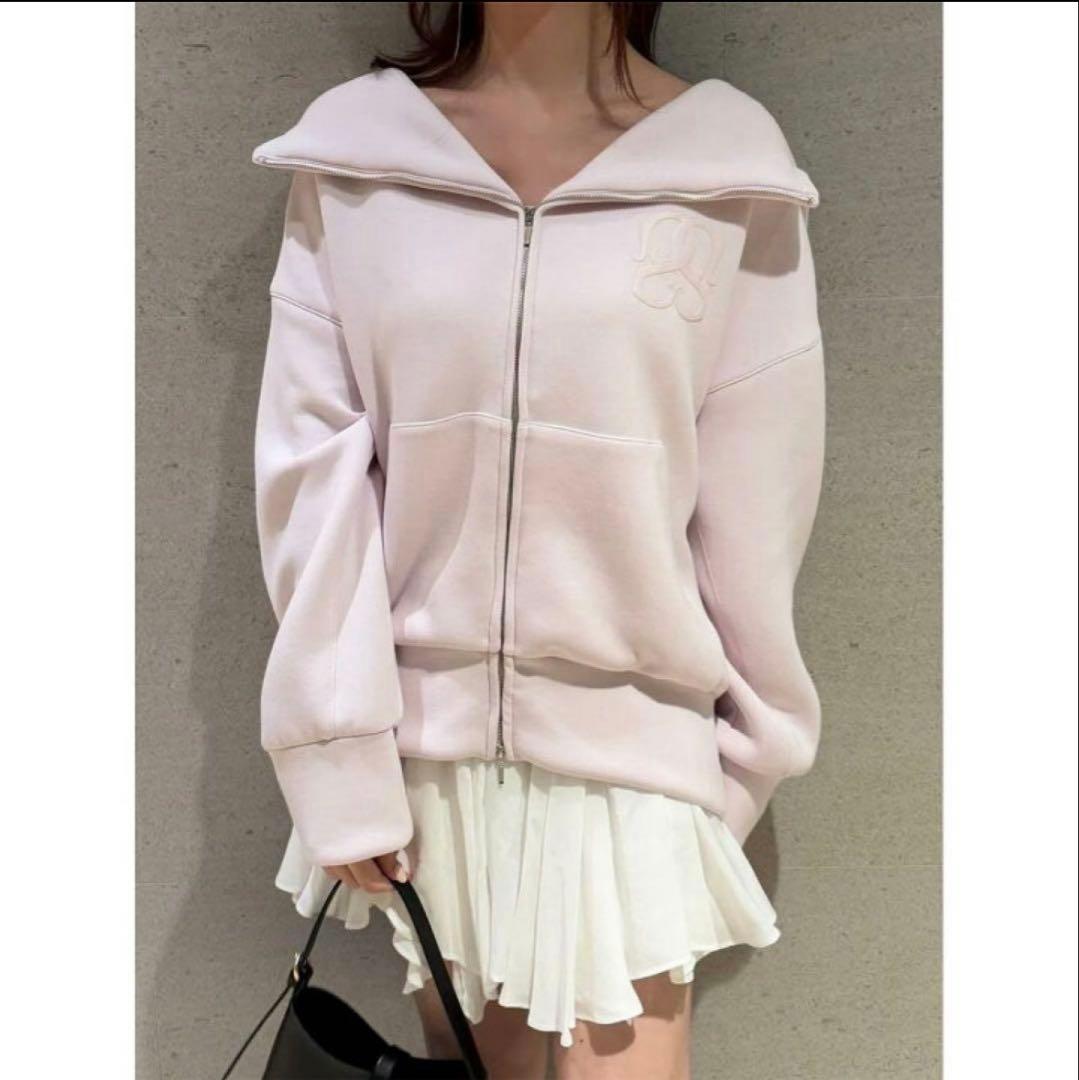 Snidel ボリュームパーカー ピンク