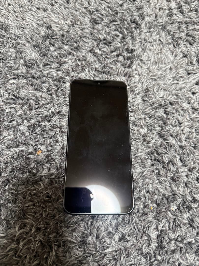 ブラック デュアルカメラスマートフォン本体