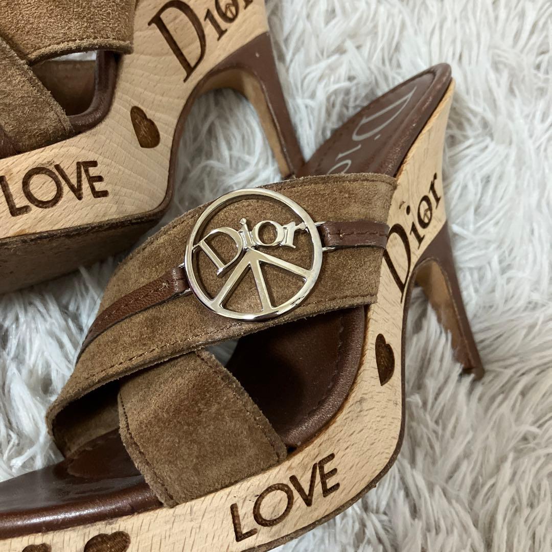 値下げ.ᐟ.ᐟ【美品送料込み】Diorミュール/サンダル