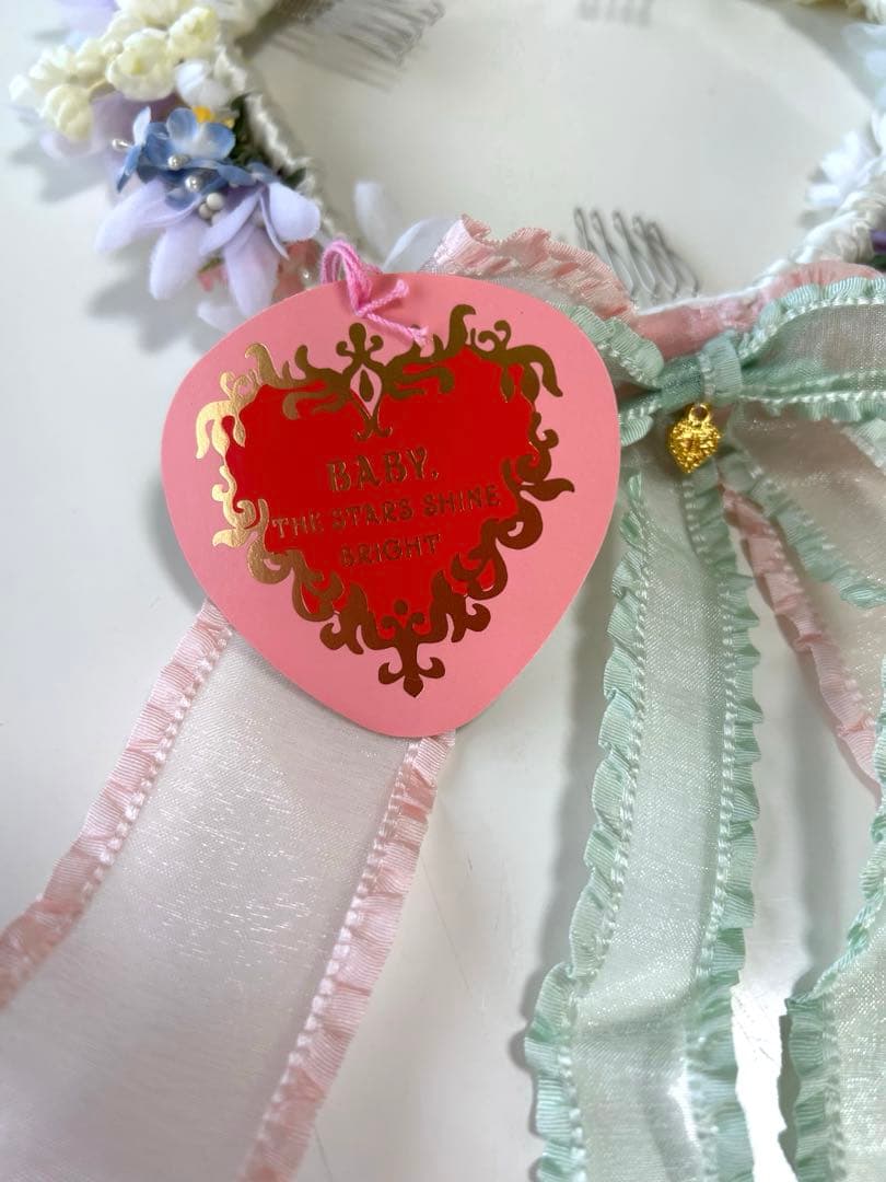 花飾り　ヘッドドレス　ベイビーザスターズシャインブライト