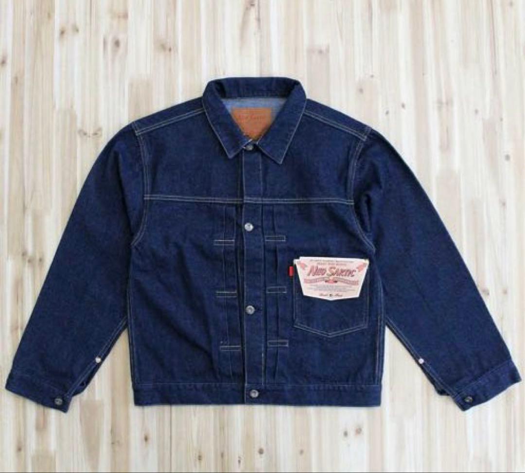 大戦モデルデザイン デニムジャケットGジャン　赤タブ有り　サイズ40