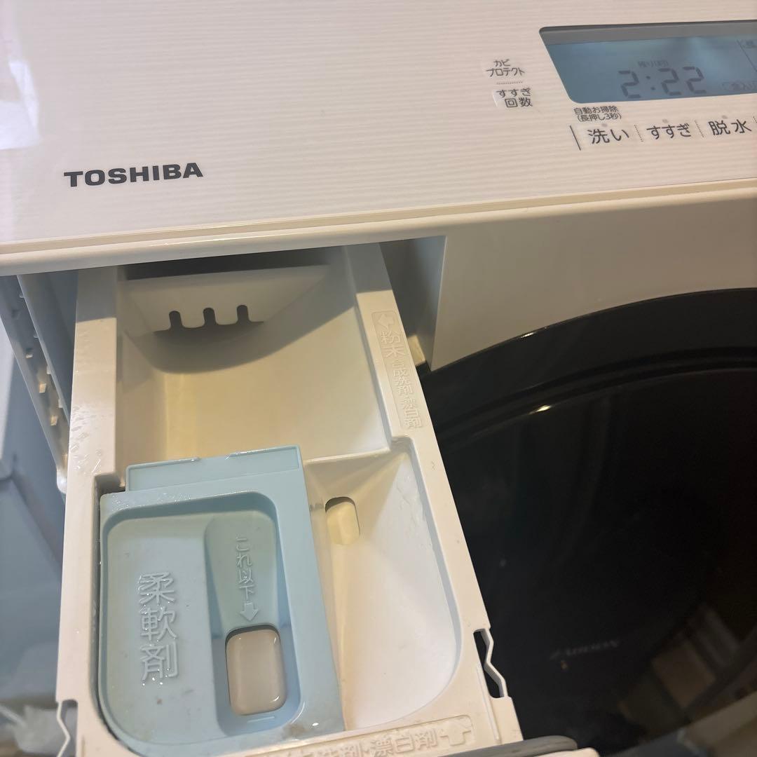 ドラム式洗濯機 東芝 TW-117A8 左開き 2020購入