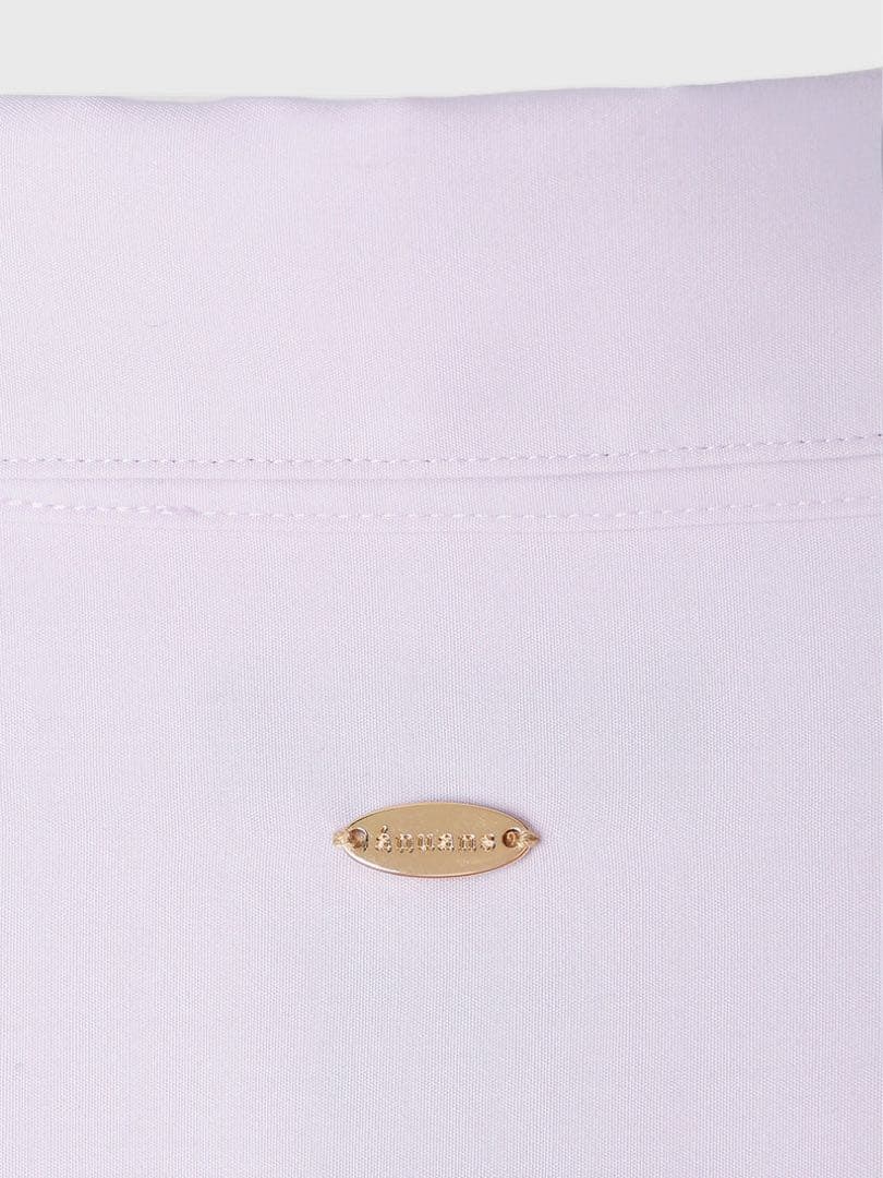 anuans 2025AW スタンダードシャツ ラベンダー