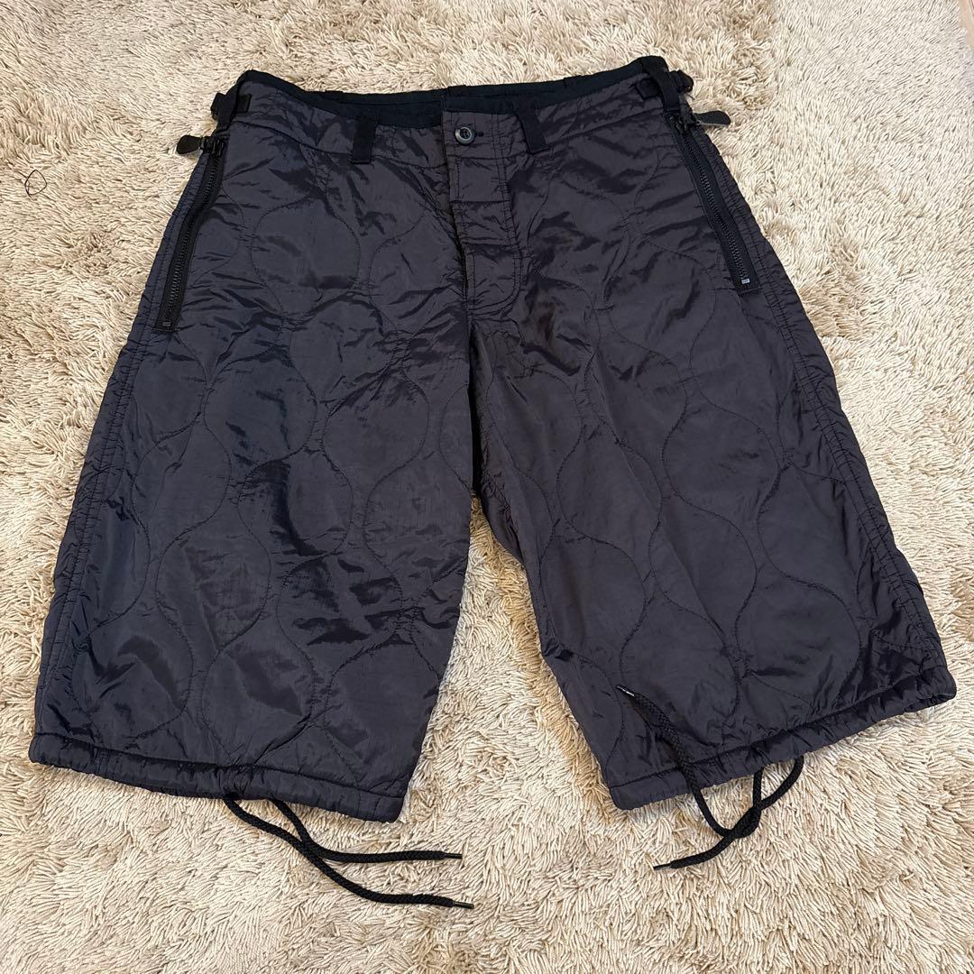 希少　ジェネラルリサーチ　Style122 キルティングハーフパンツ　ウィンター