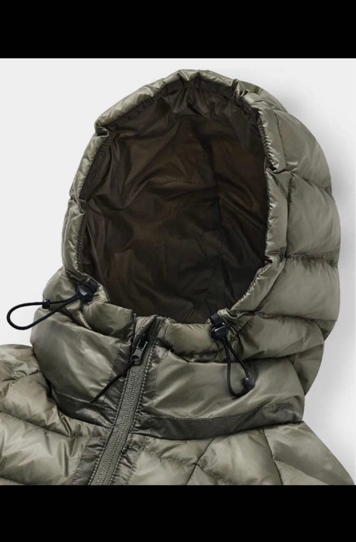 VLAD ライトシェル グリーン ダウン ジャケット グレー MUSINSA