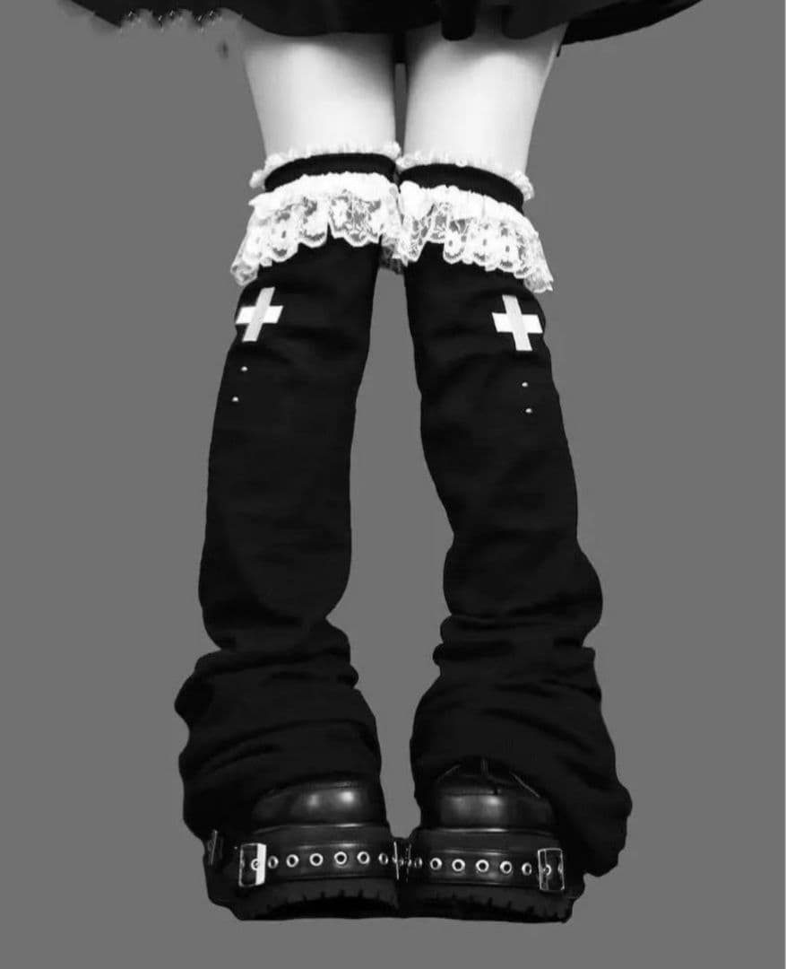 新品正規品 DimMoire × AVENCHUMU ニーハイレッグウォーマー