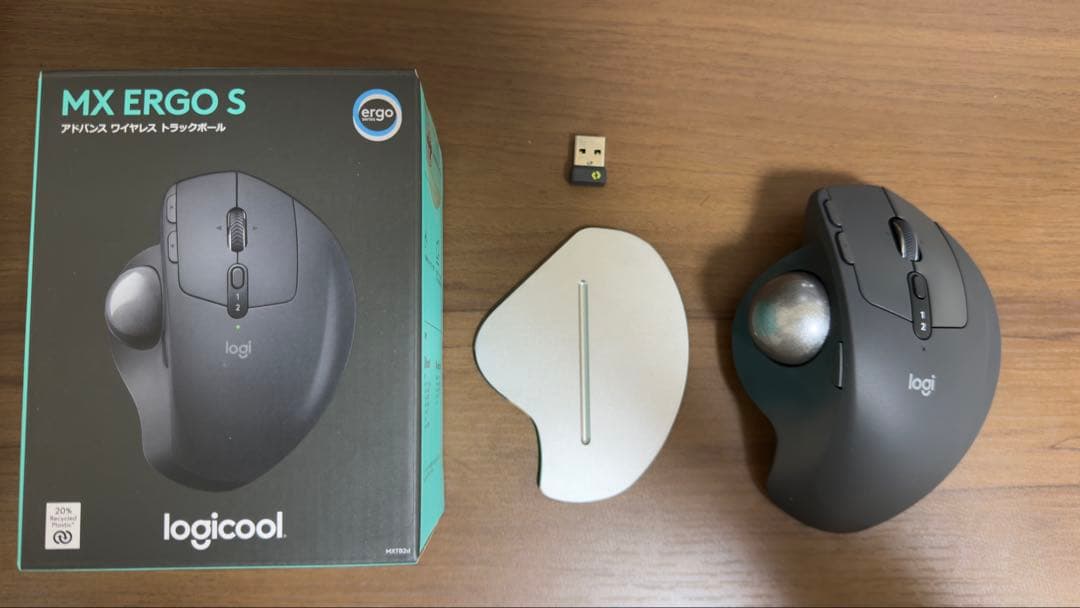 logicool MX ERGO S トラックボールマウス MZTB2d