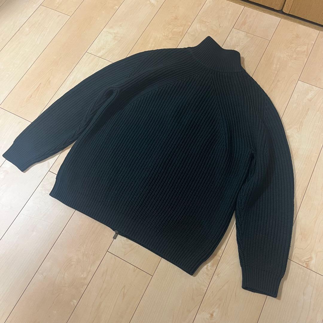 BATONER ドライバーズニット　ダークグリーン　サイズ3