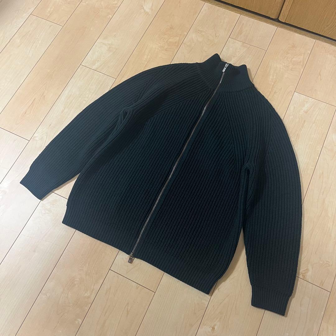 BATONER ドライバーズニット　ダークグリーン　サイズ3