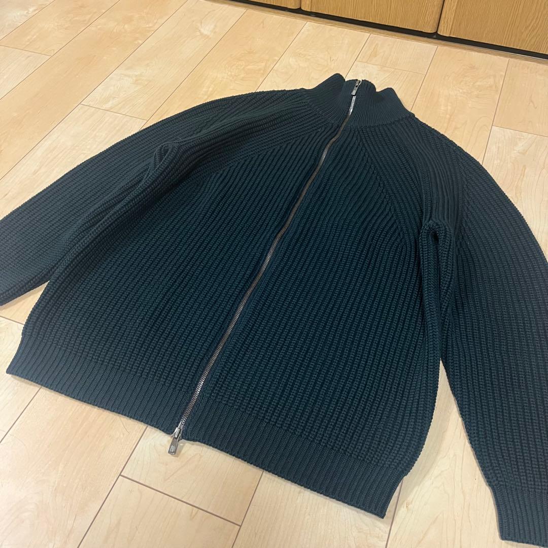 BATONER ドライバーズニット　ダークグリーン　サイズ3