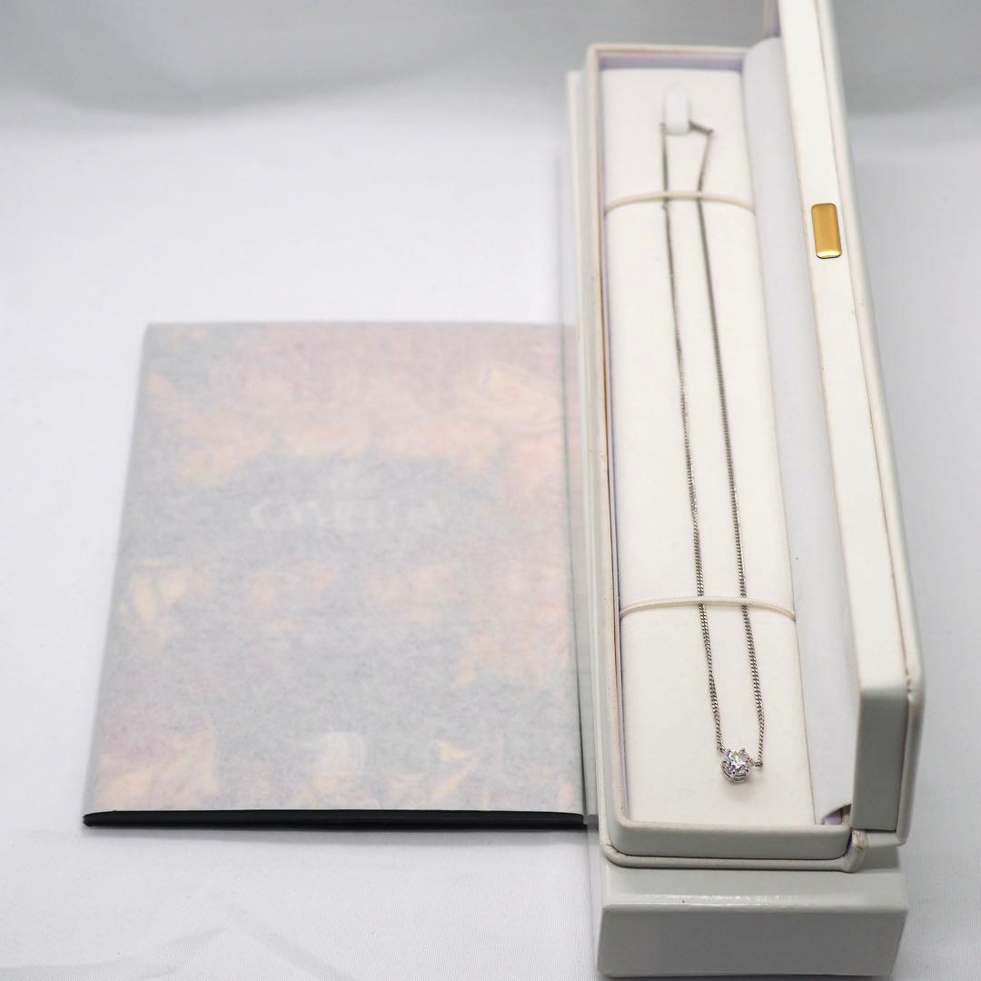 【JEWELRY MAKI】PT850 1.01ct ダイヤモンド ネックレス