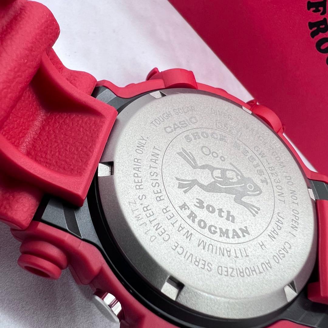 G-SHOCK FROGMAN レッド 30周年記念GW-8230NT-4JR