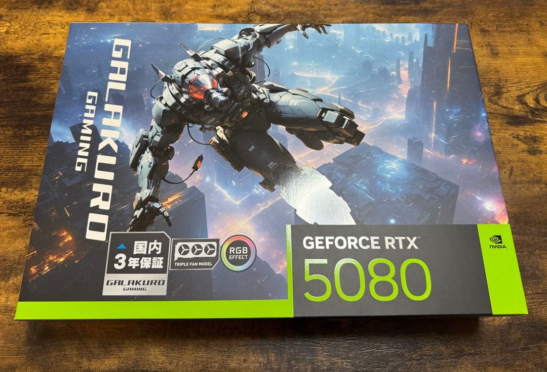 グラフィックボード・グラボ・ビデオカード NVIDIA RTX5080 GG-RTX5080-E16GB/OC/TP