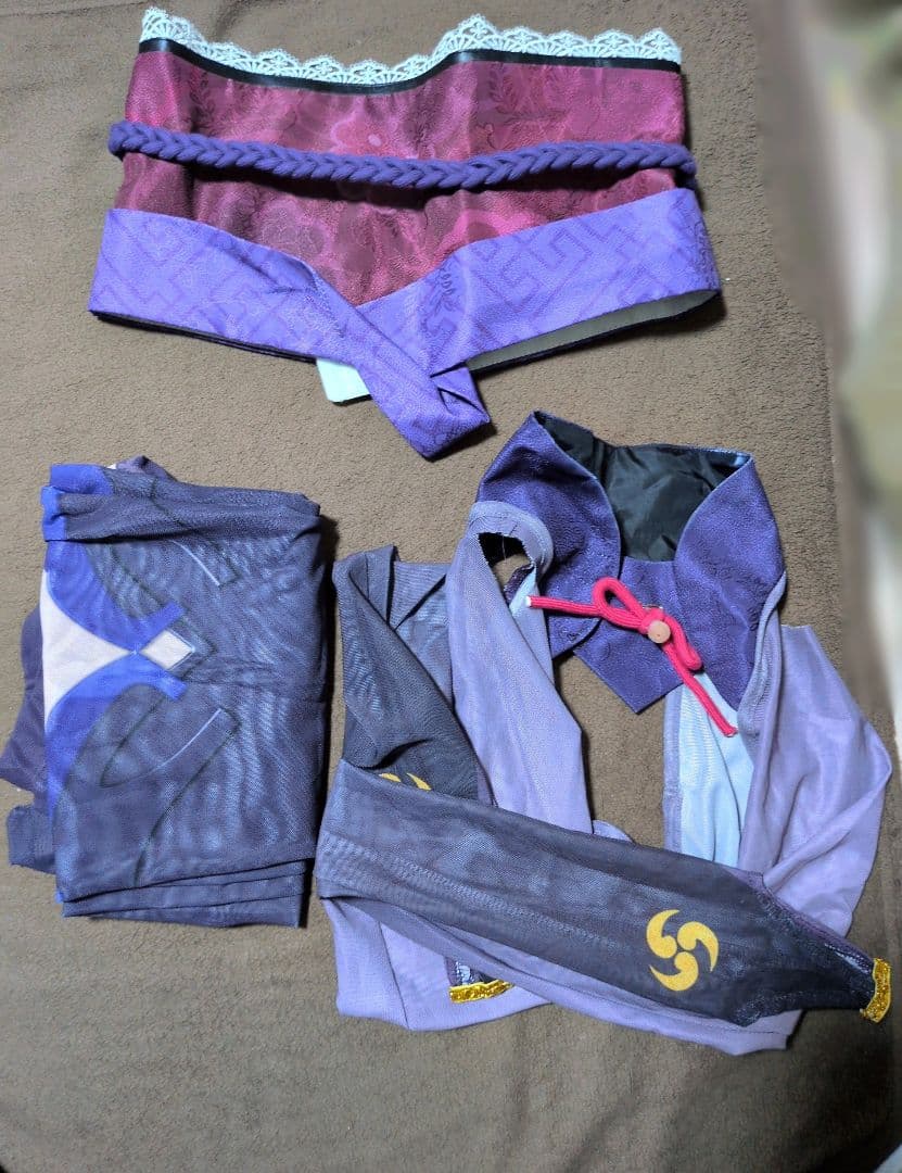 雷電将軍 コスプレ フルセット