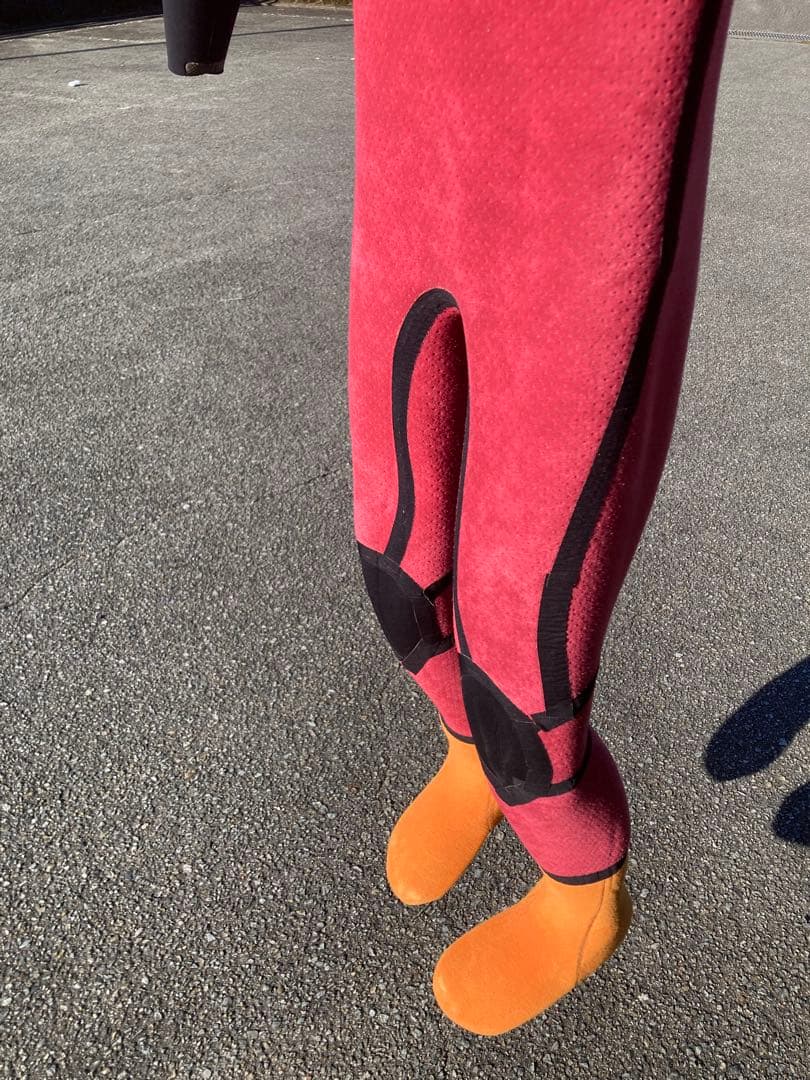 ウェットスーツ 3mmセミドライ ブーツ付き Mサイズ ショートチェストジップ