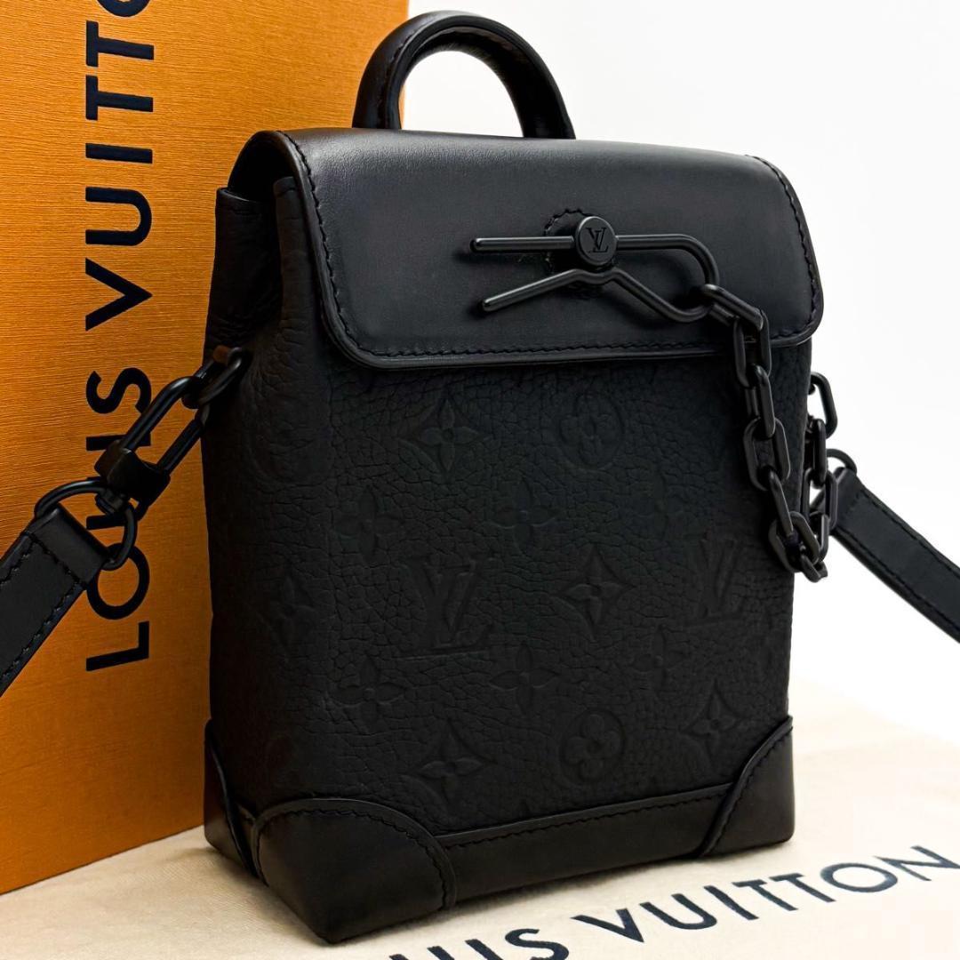 ルイヴィトン モノグラム パターン ナノ スチーマー 肩掛け 斜め掛け IC内臓