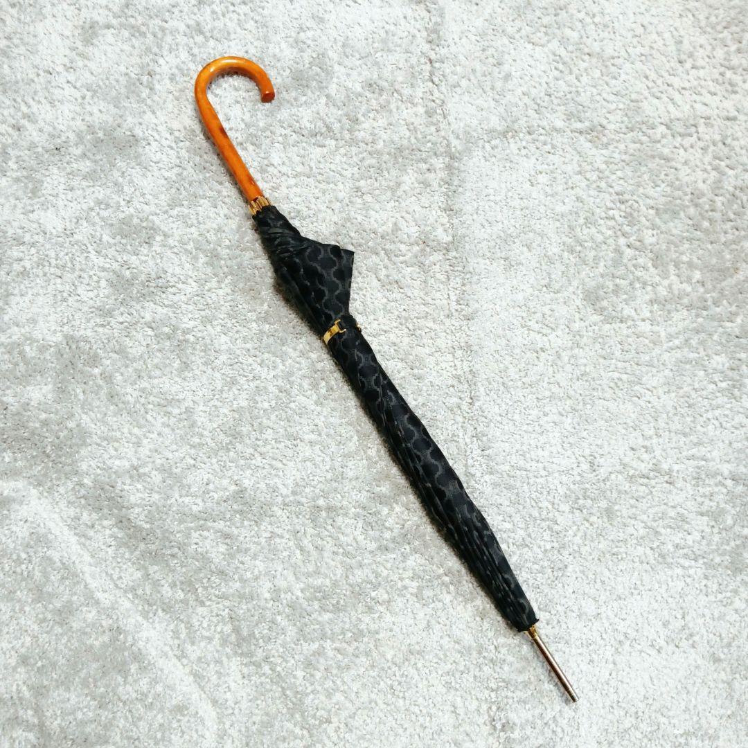 セリーヌ CELINE 長傘雨傘 マカダム　ムーンバット 晴雨兼用