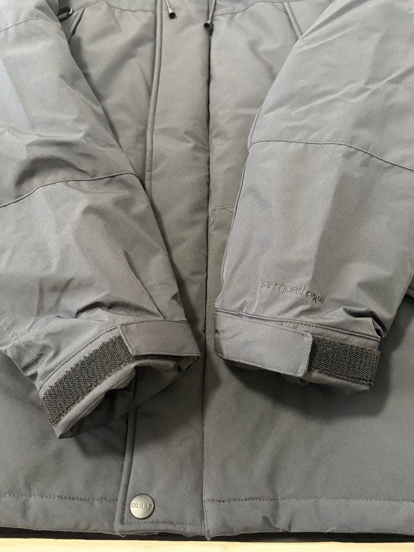 未使用級✨️Camp7 メンズ ダウンジャケット コンビダウン ブラック 黒