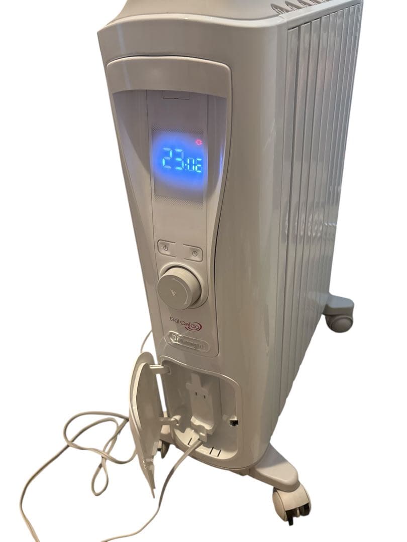 【美品】デロンギ　Delonghi RHJ75V0915-GY オイルヒーター