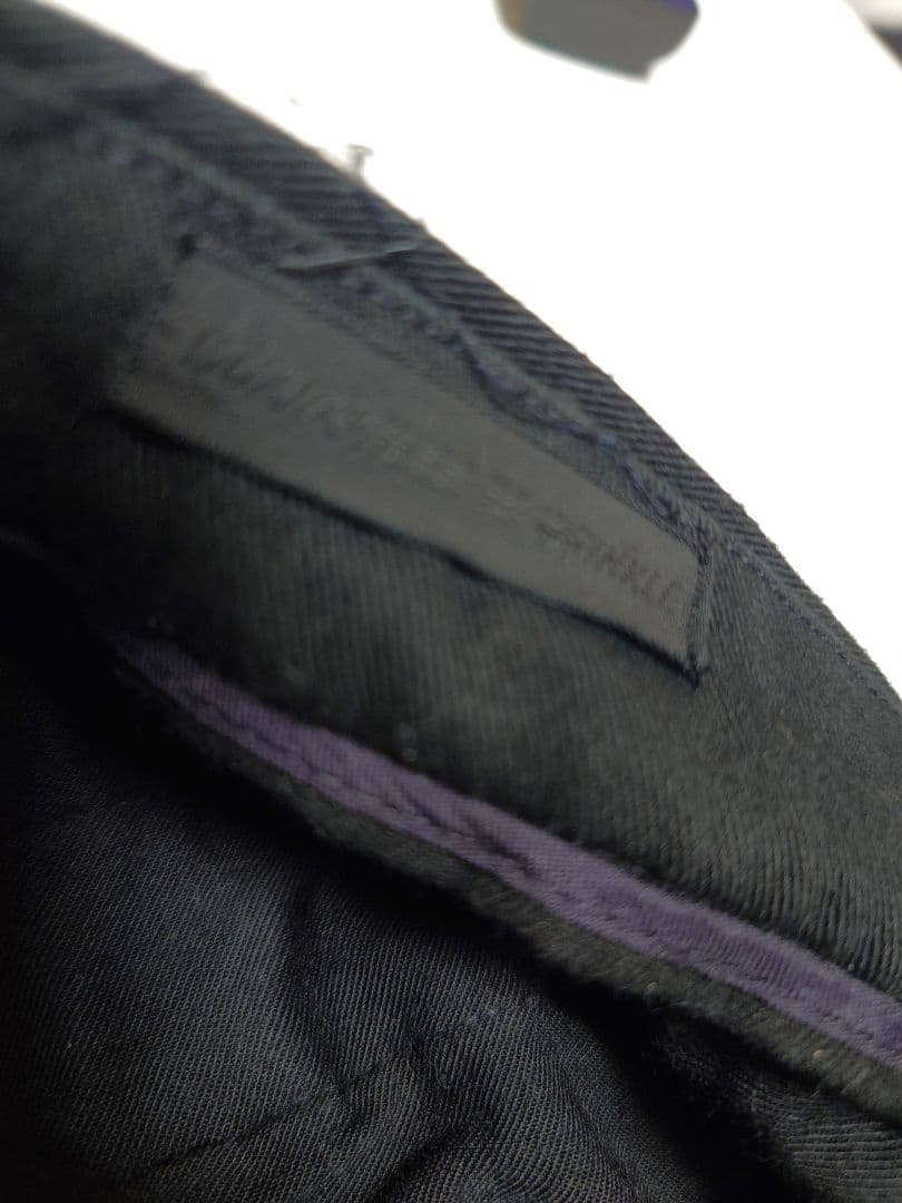 k*k様 W37L32 Super Black ポロチノ 2タックパンツ any